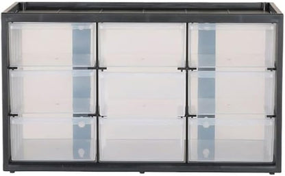 CRAFTSMAN Plastic Storage Organizer Bin System, 9 Compartment, Modular, Home Office (‎CMST40709) by CRAFTSMAN