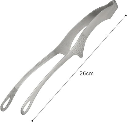 Shimomura 42497 Smart Kitchen Tongs, Large with Floating Tips, No Dirt, Made in Japan, Easy to Grab, Outdoor, Dishwasher Safe, Yakiniku, Fried Food, Total Length 10.2 inches (26 cm), Nippon Chopsticks - Image 7