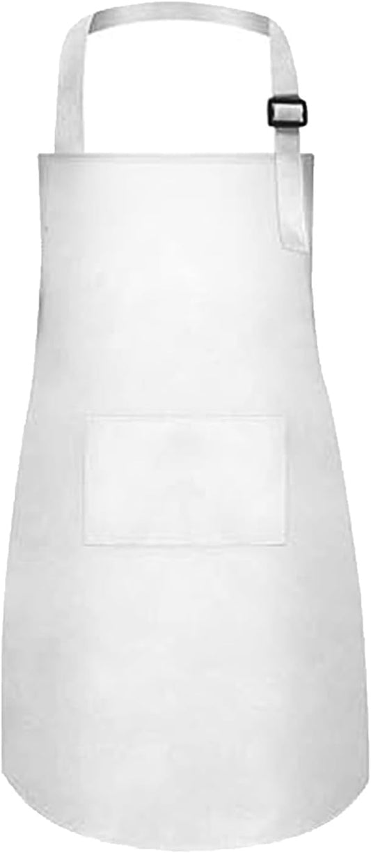 Kids Apron Set Chef Hat Sleeve Outfit Costume Toddler Girl Boy Aprons Cooking Baking Painting 5-13 years old