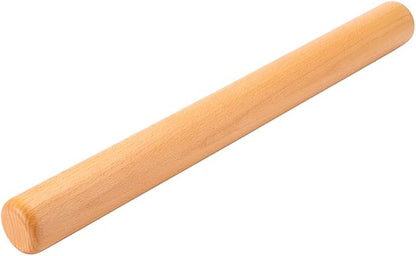 Rolling Pin for Baking Wood Rolling Pins 15.8-inch Dough Roller, Non-stick Pastry Dough Roller without Handles┃Perfect Gifts for Bakers by Honglida