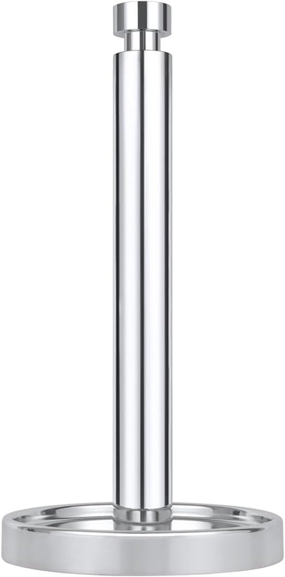 Ivilon Countertop Paper Towel Holder - Steady and Easy Tear - Fits All Paper Towel Rolls - Chrome by Ivilon