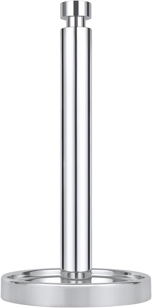 Ivilon Countertop Paper Towel Holder - Steady and Easy Tear - Fits All Paper Towel Rolls - Chrome by Ivilon