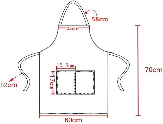 12 Pcs Bib Blue Aprons for Women Men Unisex Adult with 2 Front Pockets, Chef Kitchen Server Grill Restaurant Cooking Baking Painting Waterproof Aprons Bulk (Blue, 12)… - Image 4