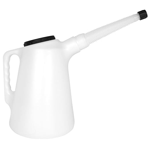 ZEELINE BY MILTON ZE757W - 5 Quart Polyethylene Oil Dispenser With Flexible Spout