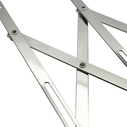 TrueCraftware- 5-Wheel Stainless Steel Adjustable Dough Divider- Pastry Cutter Bakeware Stainless Pizza Slicer Round Dough Cutter Roller Cookie Pastry Knife Divider