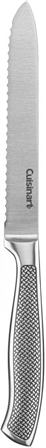 Cuisinart C77SS-5SUT Graphix Collection Serrated Utility Knife, 5", Stainless Steel by Cuisinart