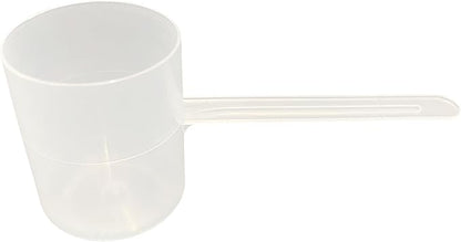 82 mL (82 CC | 2.77 Oz.) Long Handle Plastic Measuring Scoop for Coffee, Protein Powder, Pet Food, Spices, Grains, Dry Goods – Food-Grade BPA-Free (Pack of 10) by Supplement+and+Supply