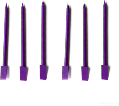 Cookie Scribes,Cookie Scraper Set of 6 Tool for Cookies Decorating,Purple