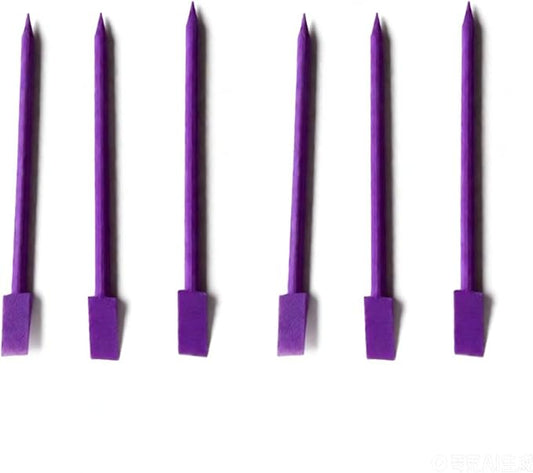 Cookie Scribes,Cookie Scraper Set of 6 Tool for Cookies Decorating,Purple