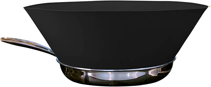 Frywall 8 (Small) - Black - Splatter Guard, as Seen on Shark Tank