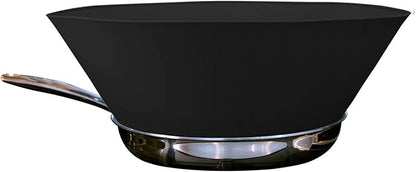 Frywall 8 (Small) - Black - Splatter Guard, as Seen on Shark Tank