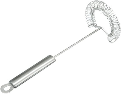 Whisk,Spiral Whisks Egg Beater for Blending Mixing Stirring, Non-Stick Stainless Steel Whisk,11.2 inch by Tafond