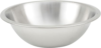 Winco Heavy-Duty Mixing Bowl, 3/4-Quart, Dishwasher Safe, Stainless Steel by Fonteme