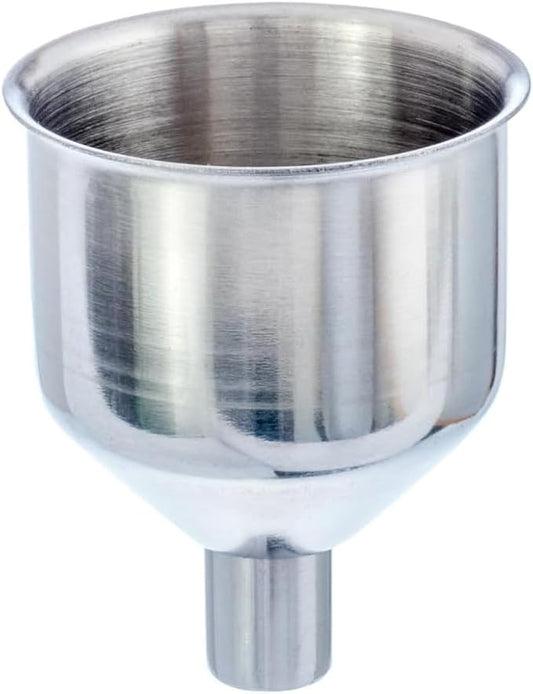 SE Stainless Steel Funnel for Flasks Bottles and Mini Bottles, Small Steel Drink Funnel for Filling Drinking Liquor Flask, Transferring Oil, Juice, Milk -HQ93 by SE