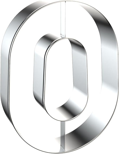 4 Inch Number Cookie Cutter Set - 9 Pcs Extra Large Xzhloym Cookie Cutters Shapes - Stainless Steel