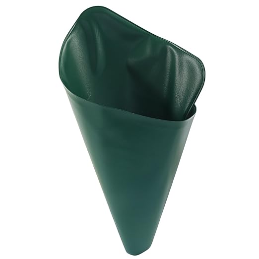 Flexible Foldable Oil Funnel, General Reusable Oil Change Draining and Filling Tool for Automotive Lawnmower Machine - Green