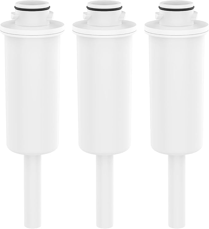 Waterdrop EWFS Water Filter Replacement for Waterdrop ED06W/ED06P/ED06B FreshTaste Rechargeable Electric Pitcher, 2 Months or 40 Gallons, Reduce Chlorine, Lead, Copper, Purify, Soften Water, 3 Pack
