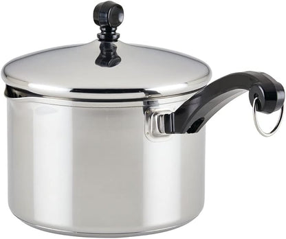 Farberware Classic Stainless Steel Cookware Pots and Pans Set, 15-Piece,50049,Silver - Image 16