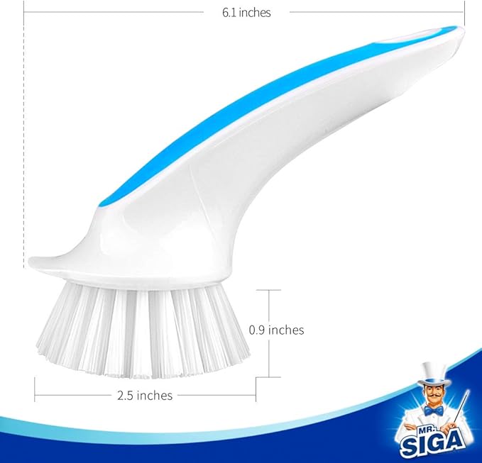 MR.SIGA Pot and Pan Cleaning Brush - Pack of 2 - Image 3