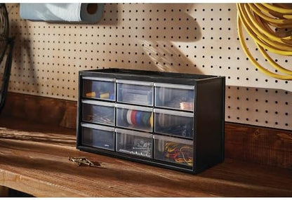 CRAFTSMAN Plastic Storage Organizer Bin System, 9 Compartment, Modular, Home Office (‎CMST40709) - Image 2