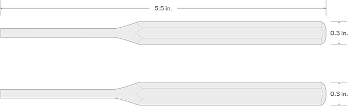 TEKTON 3/16 Inch Pin Punch | 66055 | Made in USA