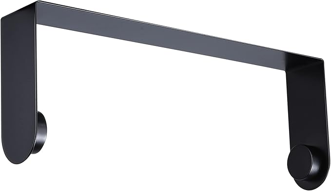 ZUNTO Black Paper Towel Holder Under Cabinet, Stainless Steel Kitchen Towel Holder Stick on Wall Vertical or Horizontal, Frees up Counter Space by ZUNTO
