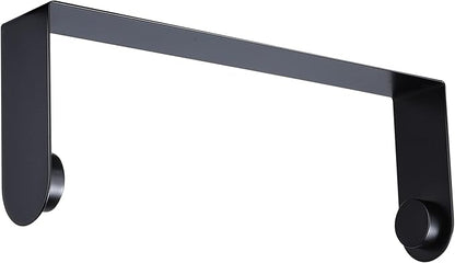 ZUNTO Black Paper Towel Holder Under Cabinet, Stainless Steel Kitchen Towel Holder Stick on Wall Vertical or Horizontal, Frees up Counter Space by ZUNTO