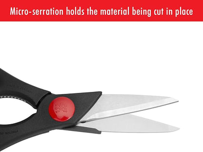 ZWILLING Twin 7.9-inch Kitchen Shears, Heavy Duty Multi-Purpose Scissors with Forged Stainless Steel Blades, Built-In Bottle Opener & Soft Grip – Dishwasher Safe for Meat, Poultry, Herbs & BBQ - Image 5