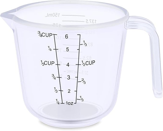 DOTINGHUX Measuring Cup, 3/4 Cup, Clear by DOTINGHUX