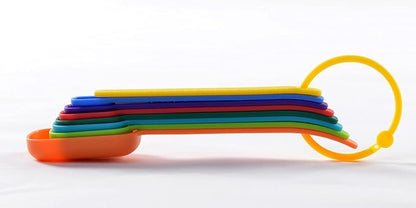 DOTINGHUX Measuring Cups and Spoons Set of 15,Assorted Colors - Image 4