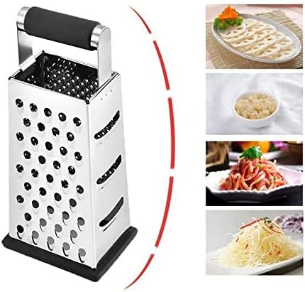 Vertical Stainless Steel Grating Four-sided Boxed Grater For Cucumbers, Carrots And Cheese, Grater, Melon, Planing, Potato, Planer, Non-slip Handle, Peeler - Image 4