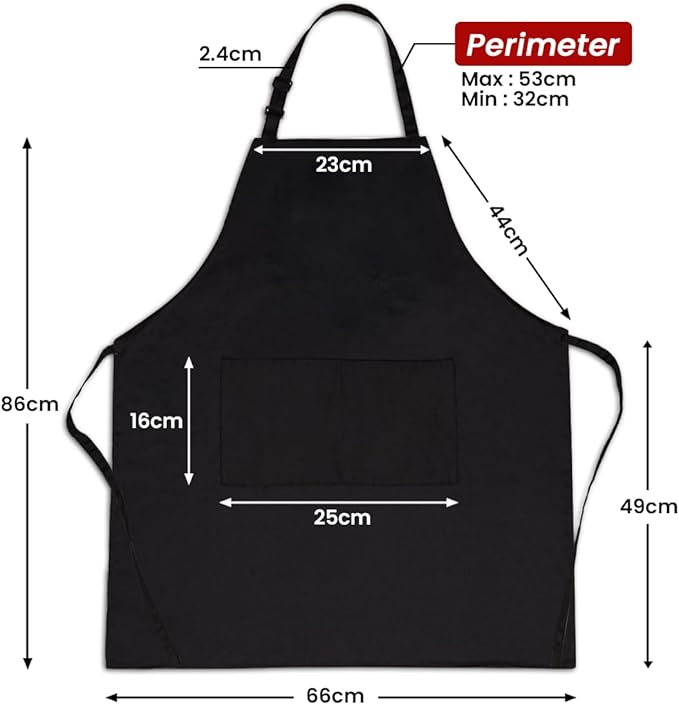 SANDJEST Funny Mens Aprons with Pockets for BBQ Grilling Cooking Grandpa Husband Apron for Birthday Christmas Father's Day