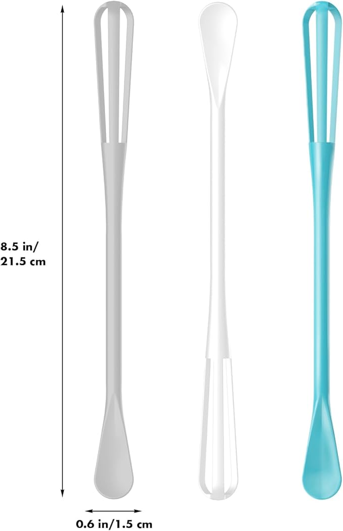 OYV Scandinavian Modern Colors Mini Whisk Set, 8.5 in Mini Whisks for Cooking, 3 Pieces Small Wisk For Whisking, Beating, Blending Ingredients, Mixing Sauces, BPA Free Tiny Whisk - Image 2