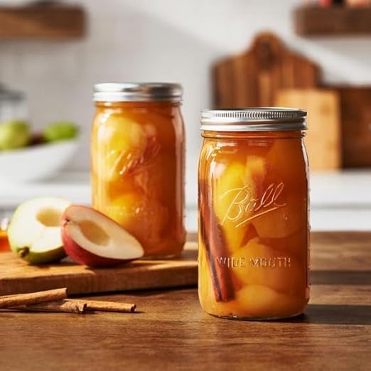 Ball Glass Mason Jars with Lids and Bands, Used for Canning, Pickling, Juice, Jam, Jelly (Quart, 32 Ounce (Pack of 4)) - Image 8