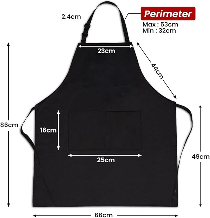 SANDJEST Funny Mens Aprons with Pockets for BBQ Grilling Cooking Grandpa Husband Apron for Birthday Christmas Father's Day