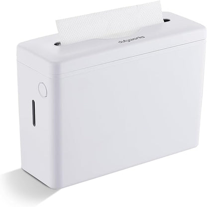 Paper Towel Dispenser Countertop, Large Capacity 200 Sheets, Non-Slip Base, Paper Towel Dispenser Compatible with Multifold, Z-Fold Towels, Ideal for Bathroom, Kitchen & Commercial Use