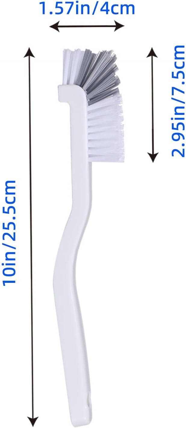 Dish Scrub Brushes with Handle for Kitchen，Small Cleaning Brush for Cup，Kitchen Sink，Blender，Crevice Cleaning Brush - Image 3