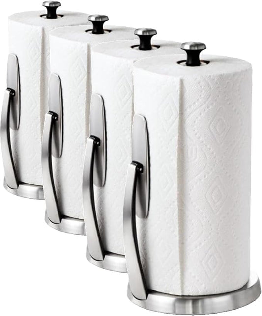 OXO Good Grips SimplyTear Paper Towel Holder Countertop,(Pack of 4) by OXO