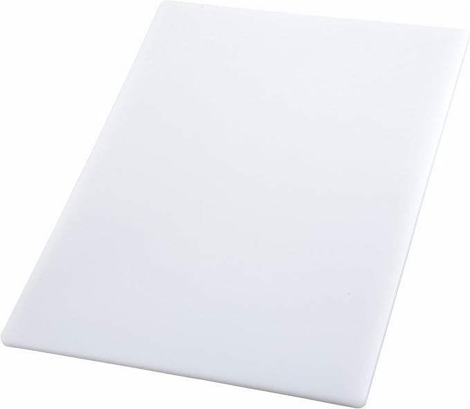 Winco CBWT-1830 Cutting Board, 18-Inch by 30-Inch by 1/2-Inch, White,Medium by Winco