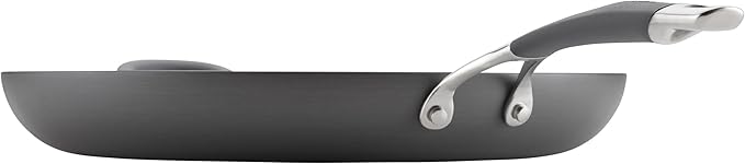Circulon - 83906 Circulon Radiance Hard Anodized Nonstick Frying Pan / Fry Pan / Hard Anodized Skillet with Helper Handle - 14 Inch, Gray - Image 10