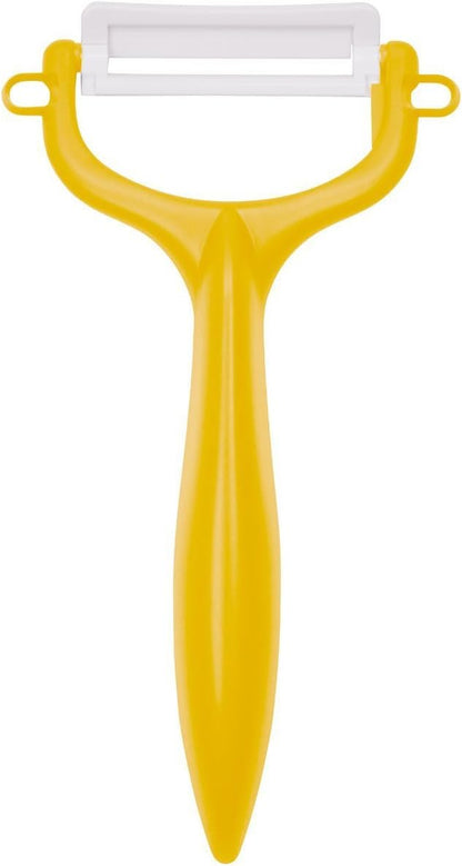 Kyocera Ceramic Horizontal Y Peeler, Yellow by Kyocera