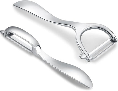 Set of 2 Stainless Steel Vegetable Peeler,Y-Shaped and I-Shaped Stainless Steel Peelers For Potatoes, All Fruits & Veggies¡­ by Honsen