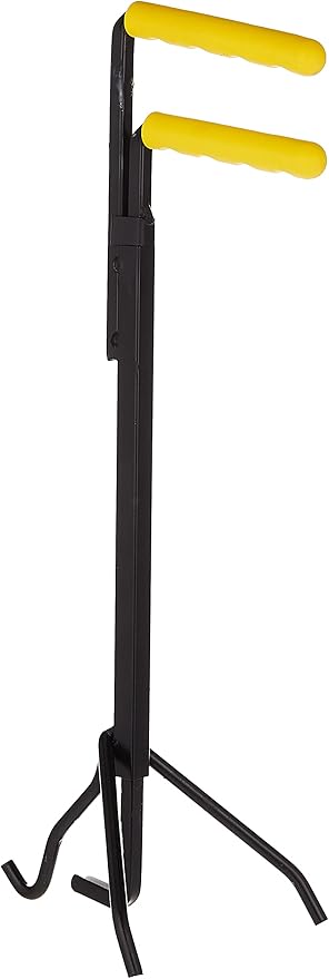 Lodge Deluxe Black Camp Dutch Oven Lid Lifter - Tool for Lifting Lids and Carrying Dutch Ovens - Protects Hands from Flame - 16 Inch