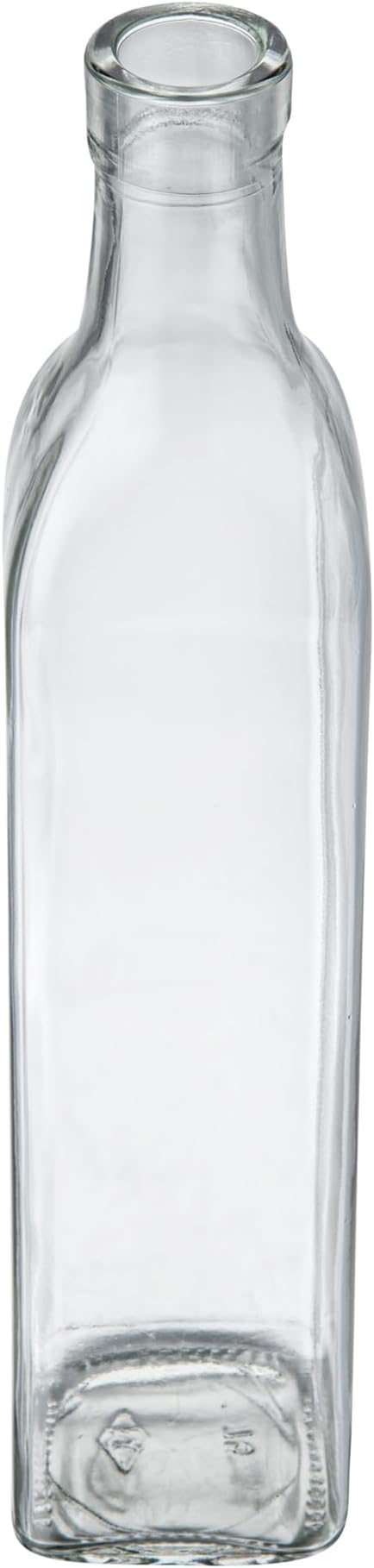 Restaurantware RW Base 16.9 Ounce Olive Oil Dispenser 1 Kitchen Oil Dispenser Bottle - With Stopper Spout Non-Leaking Clear Glass Olive Oil Pourer For Cooking Or Salad Dressings