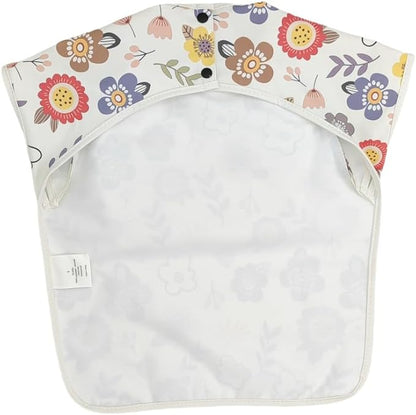 Waterproof Baby Bibs,Infant Toddler Extra Cover Feeding Bib With Food Catcher,Easy Clean & Washable