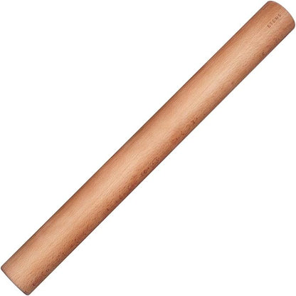 Etens Rolling Pin 17.3Inch, Professional Dowel Wood Rolling Pins for Baking Pasta Pizza Pie and Cookie, Wooden Dough Roller Pin (Straight Style, Large 1.73 Inch Diameter) by Etens