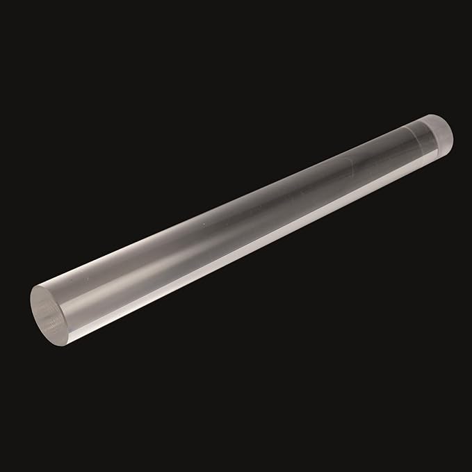 Polymer Clay Roller Tools, 11.8" Acrylic Clay Roller Clear Rolling Pin for Pottery Modeling Clays Polymer Shaping Air Dry Clay DIY Craft Tool - Image 7