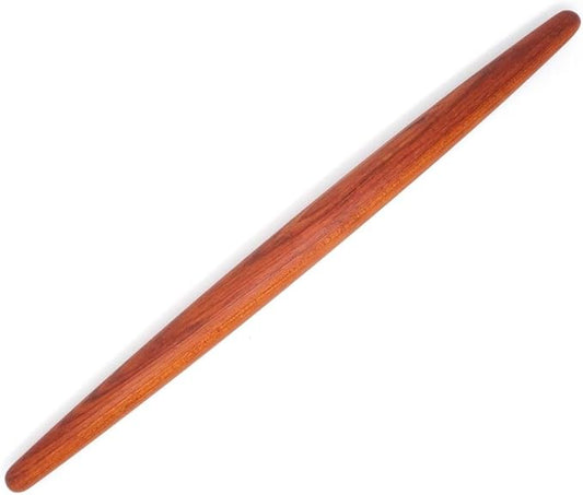 Earlywood French Rolling Pin - Tapered Wooden Rolling Pin for Baking Pizza, Pastry Dough or Pasta - Hard Wood French Roller Baking Pin Made in USA - Jatoba