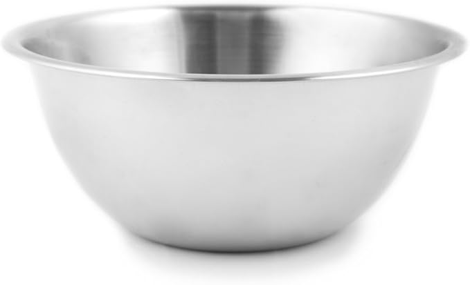 Fox Run Stainless Steel Small Mixing Bowl, 7.25 x 7.25 x 3.75 inches, Metallic - Image 4