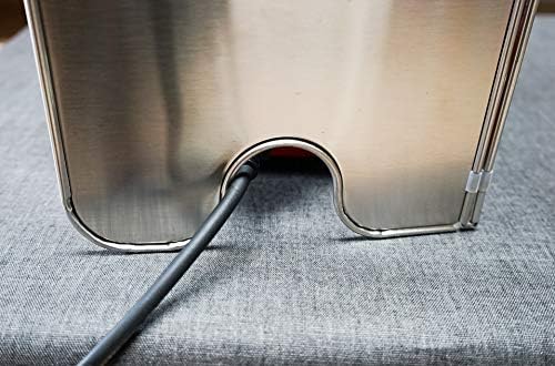 Splatter Guard for Cooking - Grease Splatter Screen - 4 Sided Splatter Guard Compact Type - Stainless Steel - Unfold 33.26 in x 14.17 in - Fold 8.26 in x 14.17 in x 0.86 in - Image 9